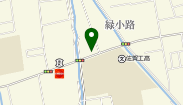 溝内モータースの地図画像