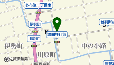 安富自転車商会の地図画像