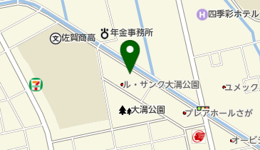 佐賀県医療生活協同組合介護事業部の地図画像