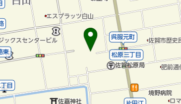 足の科学館・シューズツルヤの地図画像