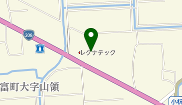 レグナテック株式会社の地図画像