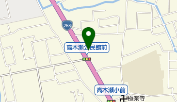 佐賀市 高木瀬公民館の地図画像