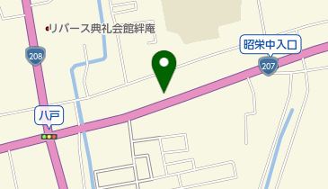 九大進学ゼミ 八戸校の地図画像