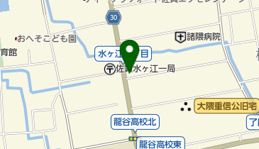 全教研 佐賀中央教室の地図画像