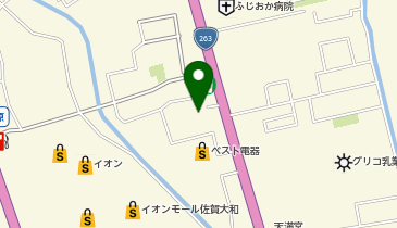 吉冨漢方整体院の地図画像