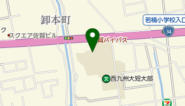 永原学園法人本部の地図画像