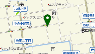 まる屋の地図画像