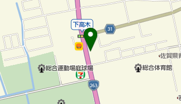 田中金物店の地図画像