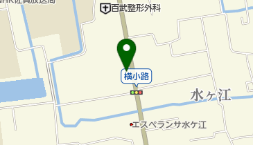 西村金物店の地図画像