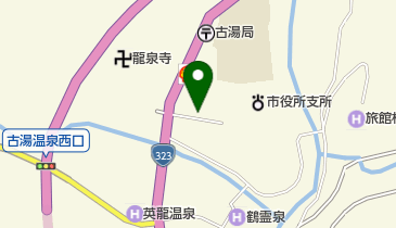 富士町観光案内所の地図画像