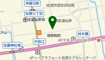 横尾京染店の地図画像