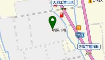 株式会社佐賀青果市場の地図画像