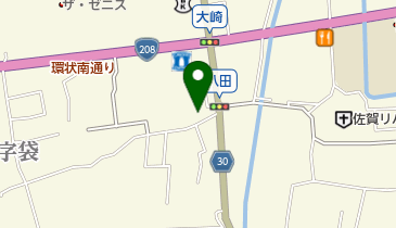 アルソア化粧品ソレイユサロンの地図画像