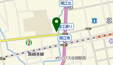 田中化粧品店の地図画像