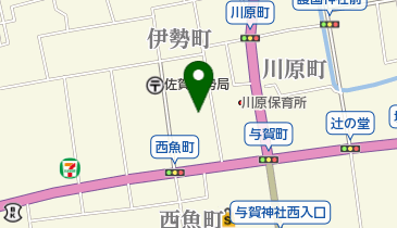 ホワイトリリー佐賀販売の地図画像