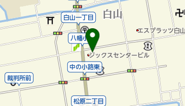 永浜コンタクトレンズの地図画像
