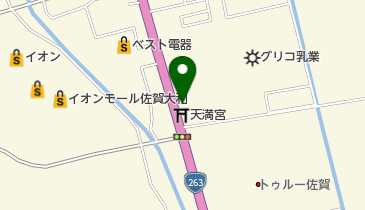 江島自動車整備工場の地図画像
