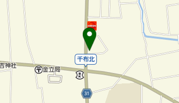 金立自動車の地図画像