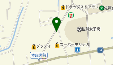 佐賀ボーリングの地図画像