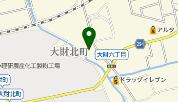 新光和自動車工場の地図画像