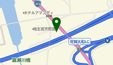 上瀧モータースの地図画像