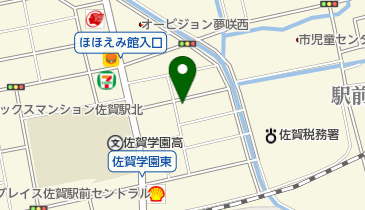 田中ボーリングの地図画像