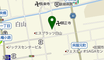称念寺の地図画像