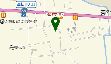 静元寺の地図画像