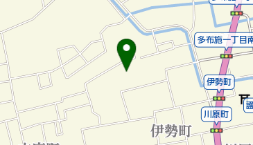 大運寺の地図画像