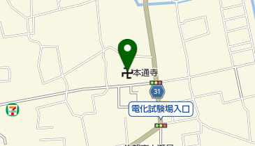 本通寺の地図画像