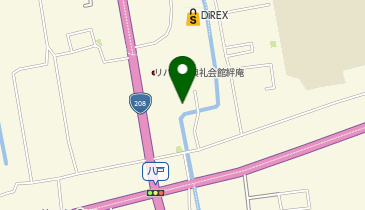 龍雲寺の地図画像