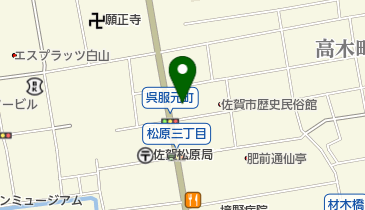 大丸進物店の地図画像