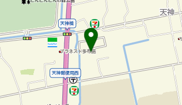 佐賀ライトハウス六星館の地図画像