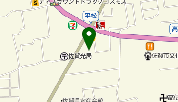 佐賀ふとん店の地図画像
