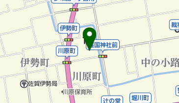 佐賀県神社庁の地図画像