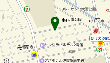 佐賀スラッガー野球用具専門店の地図画像