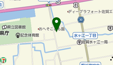 牧瀬生花店の地図画像
