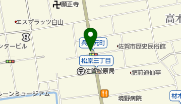 有限会社山田生花店の地図画像
