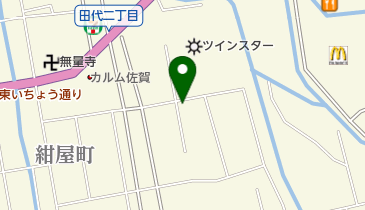 野方青果店の地図画像