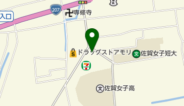 堀青果店の地図画像