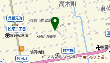 村岡青果物店の地図画像