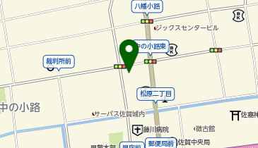 小松鮮魚店の地図画像