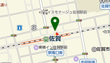 おでん横丁新家の地図画像