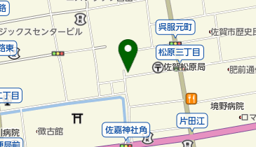 深川製磁株式会社佐賀店の地図画像