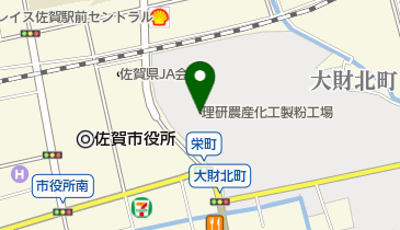 理研農産化工株式会社肥料部の地図画像