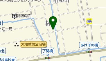 アレック美容室の地図画像