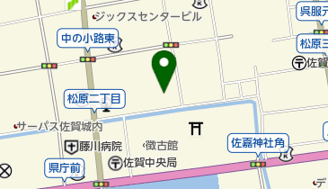 アンテナの地図画像