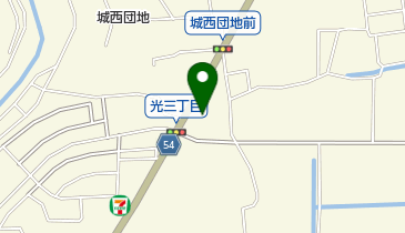 ルミナス美容室の地図画像