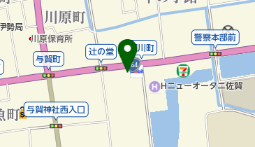 深町コンタクトレンズの地図画像