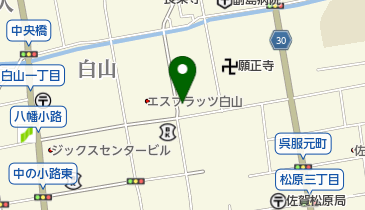 千本の地図画像